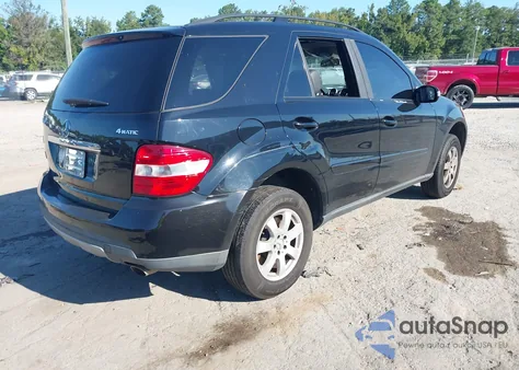 2007 Mercedes-Benz Ml 350 4Matic from USA, damaged, VIN 4JGBB86E37A182653